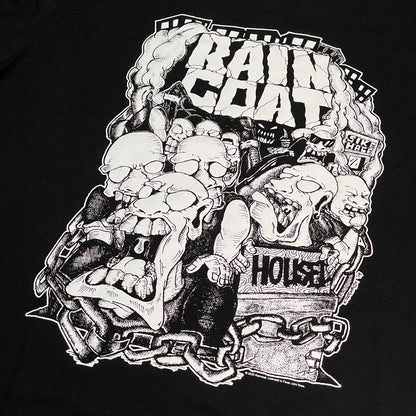 Raincoat Housed Tee in Black